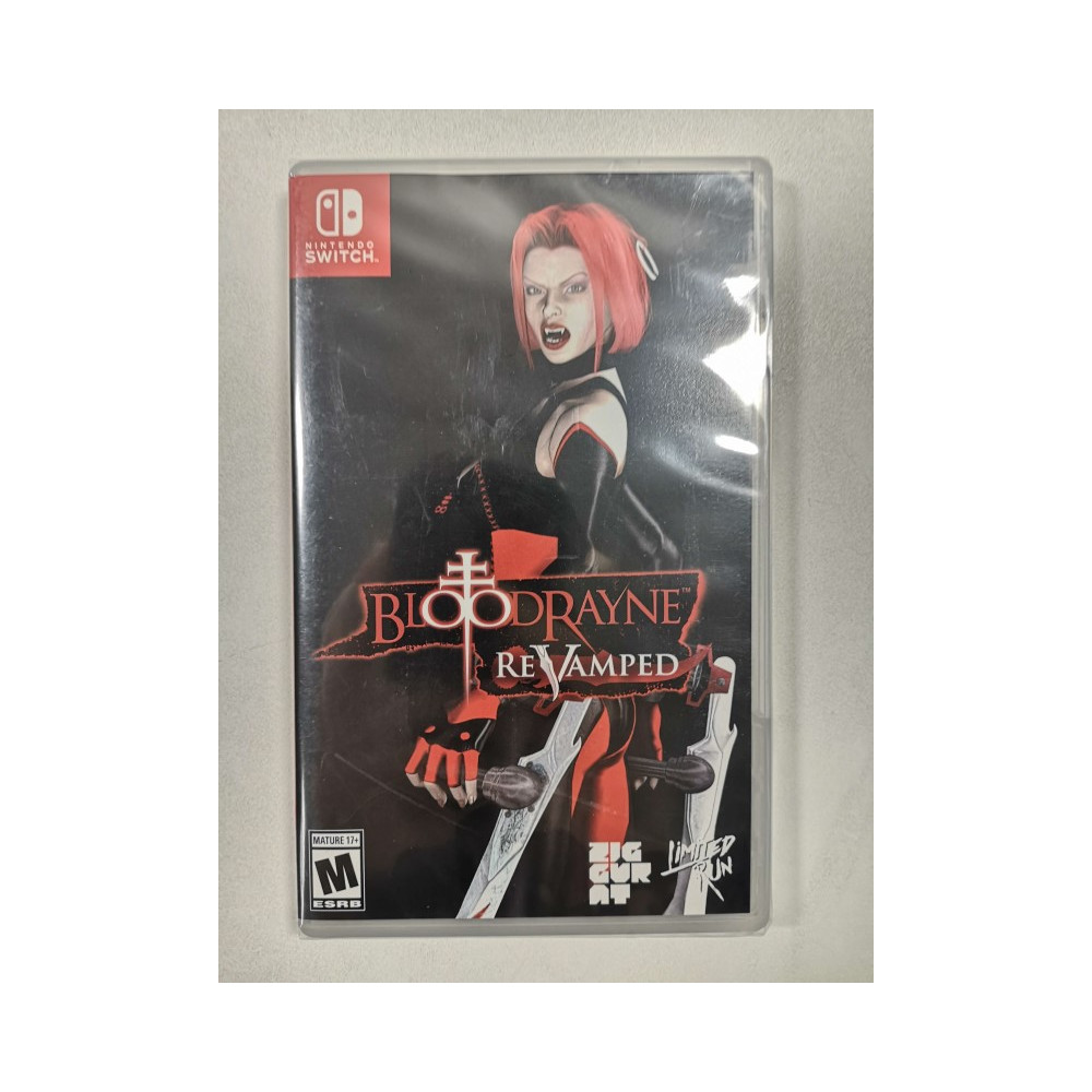 BLOODRAYNE REVAMPED LIMITED RUN GAMES 126 LRG SWITCH USA NEW (EN)