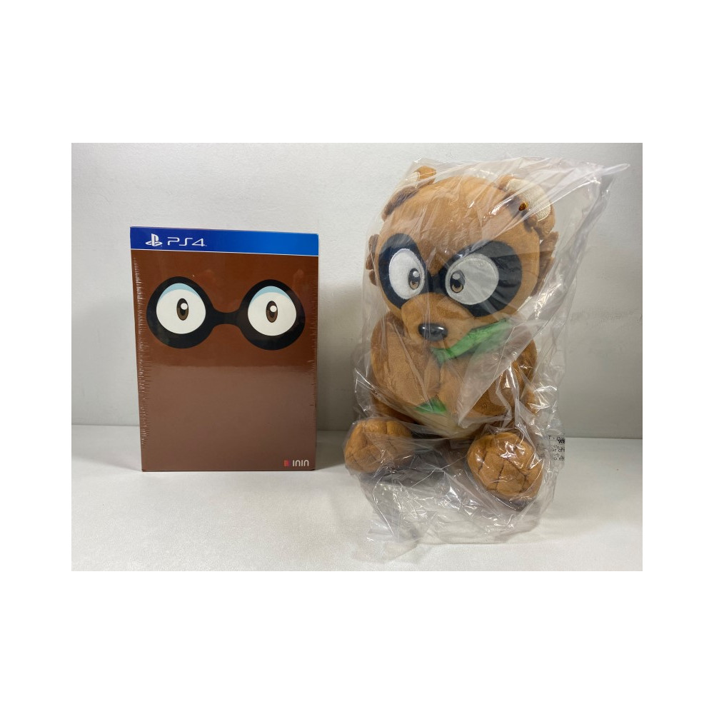 POCKY & ROCKY RESHRINED COLLECTOR S + PLUSH 27CM (499.EX) EDITION PS4 EURO NEW (STRICTLY LIMITED) (EN/FR/DE)
