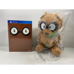 POCKY & ROCKY RESHRINED COLLECTOR S + PLUSH 27CM (499.EX) EDITION PS4 EURO NEW (STRICTLY LIMITED) (EN/FR/DE)
