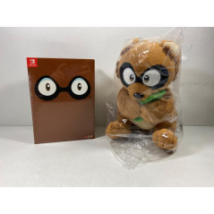 POCKY & ROCKY RESHRINED COLLECTOR S + PLUSH 27CM (999.EX) EDITION SWITCH EURO NEW (STRICTLY LIMITED) (EN/FR/DE)