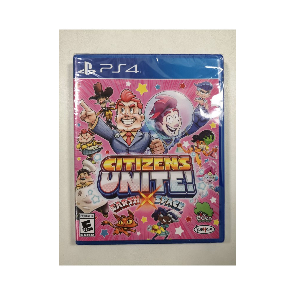 CITIZENS UNITE! EARTH X SPACE PS4 USA NEW (EN/FR/DE/ES/IT) (LIMITED RUN GAMES)