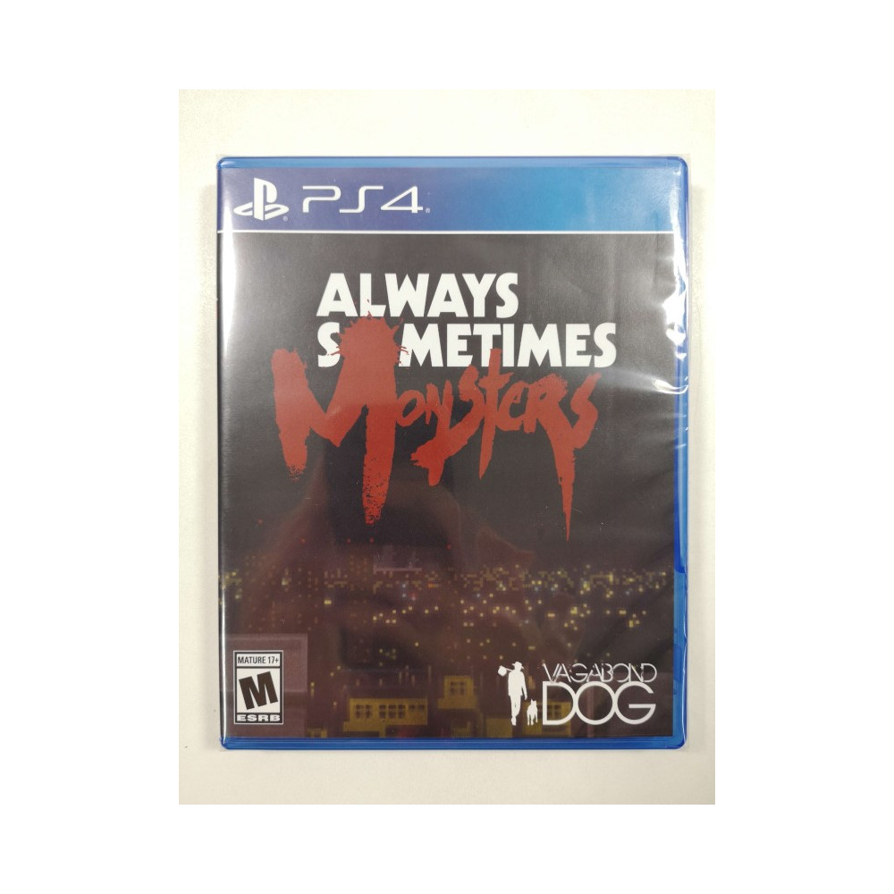 ALWAYS SOMETIMES MONSTERS PS4 USA NEW (EN) (LIMITED RUN GAMES 435)