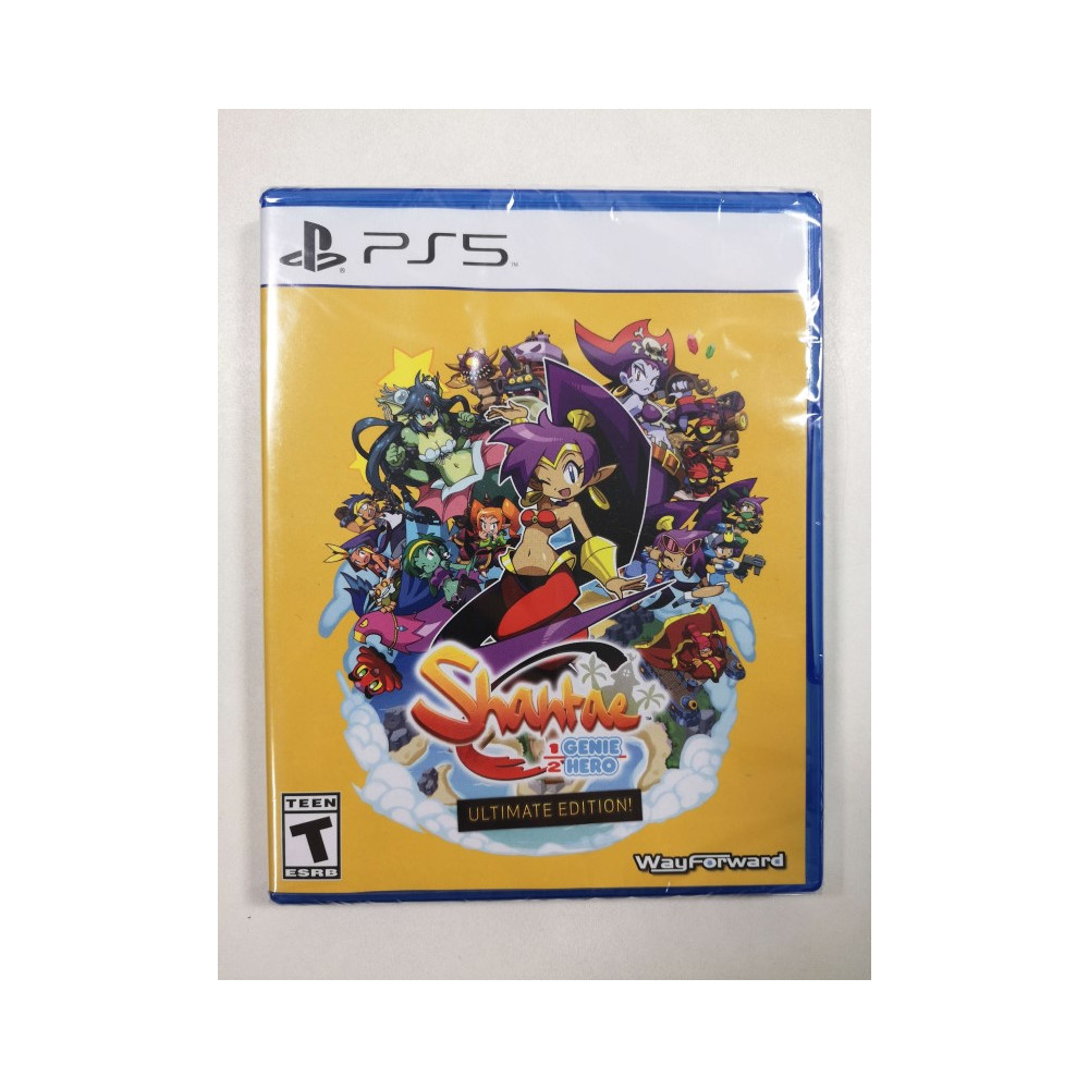 SHANTAE 1/2 HALF GENIE HERO - ULTIMATE EDITION - PS5 USA NEW (EN/FR/DE/ES/IT) (LIMITED RUN GAMES 006)