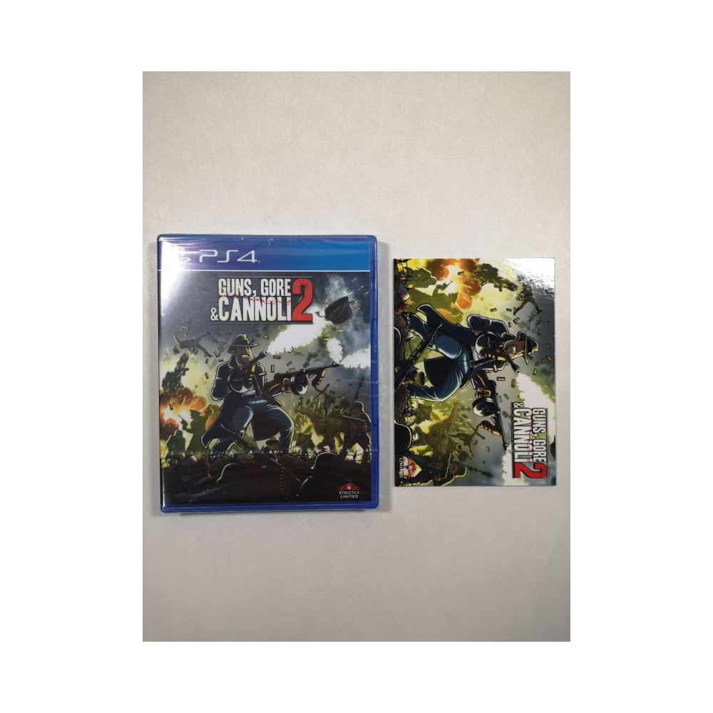 GUNS, GORE & CANNOLI 2 PS4 UK NEW (STRICTLY LIMITED GAMES 31)