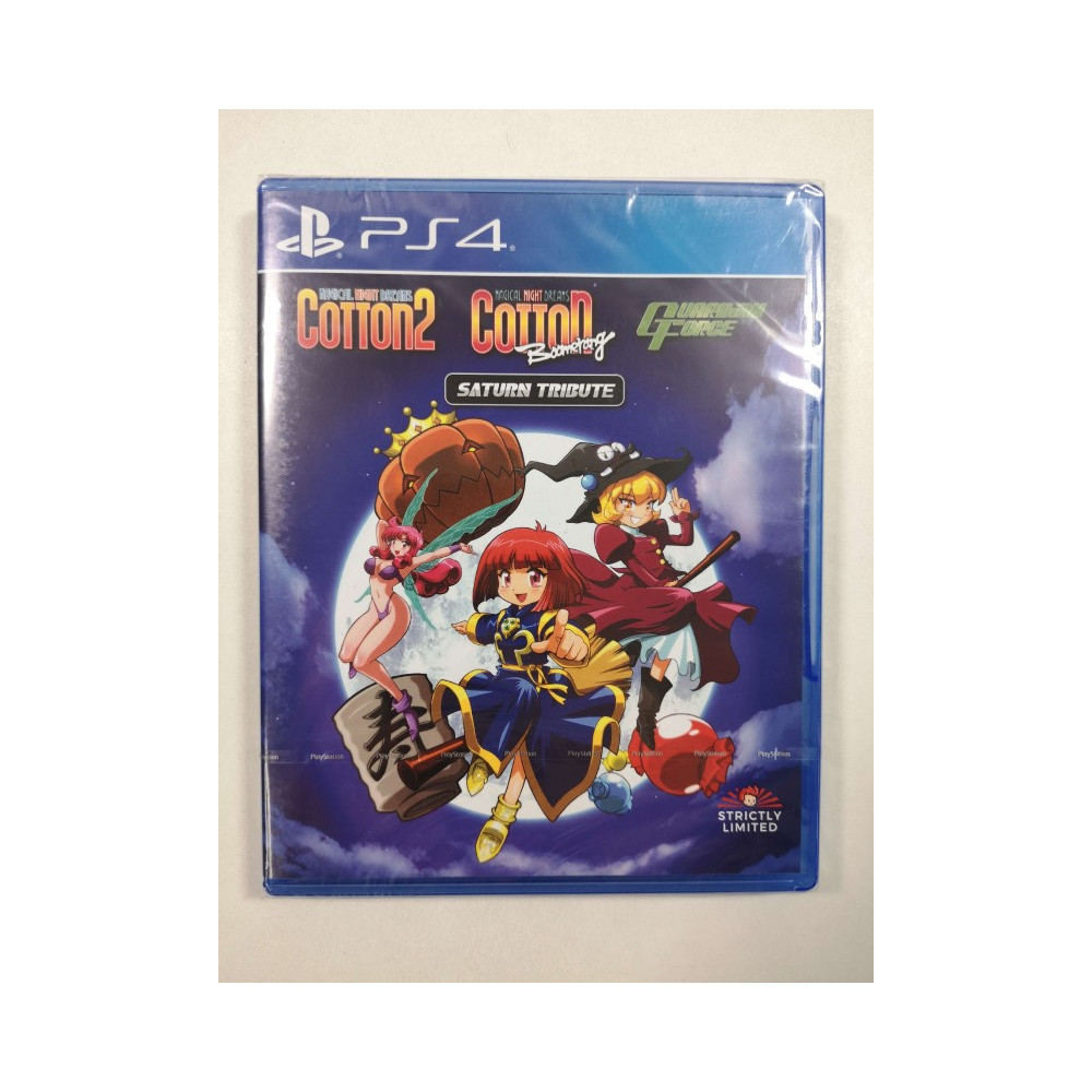 COTTON GUARDIAN FORCE - SATURN TRIBUTE - PS4 UK NEW (EN) (STRICTLY LIMITED 53)