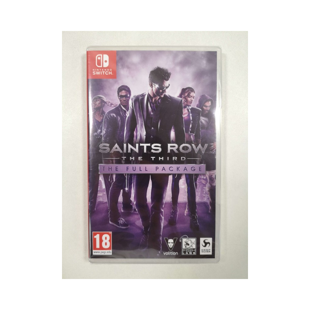 SAINTS ROW THE THIRD - FULL PACKAGE - SWITCH UK NEW (EN/FR/DE/ES/IT)