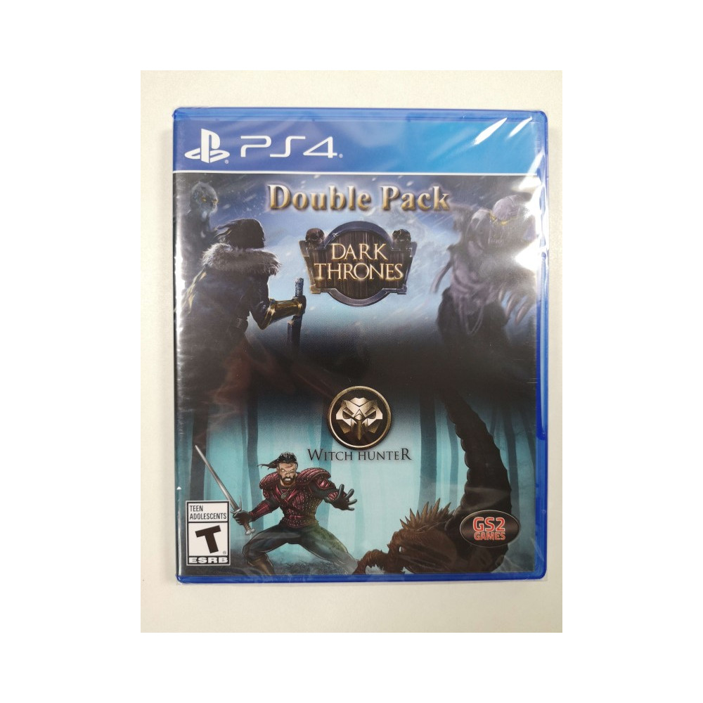 DARK THRONES / WITCH HUNTER - DOUBLE PACK - PS4 USA NEW (EN)