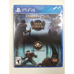 DARK THRONES / WITCH HUNTER - DOUBLE PACK - PS4 USA NEW (EN)