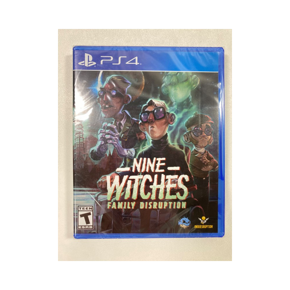 NINE WITCHES FAMILY DISRUPTION (2000.EX) PS4 USA NEW (EN/FR/DE/ES/PT) (LIMITED RUN GAMES 427)