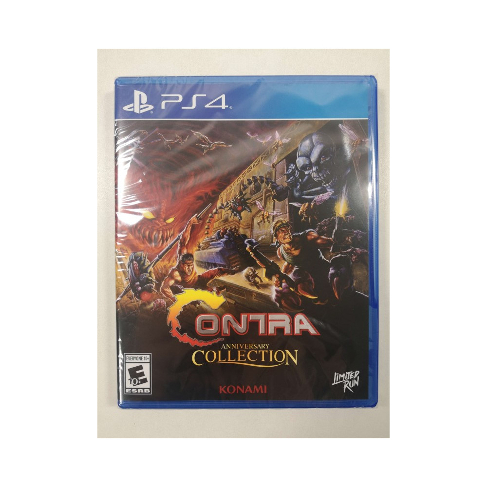 CONTRA ANNIVERSARY COLLECTION PS4 USA NEW (EN) (LIMITED RUN GAMES 446)