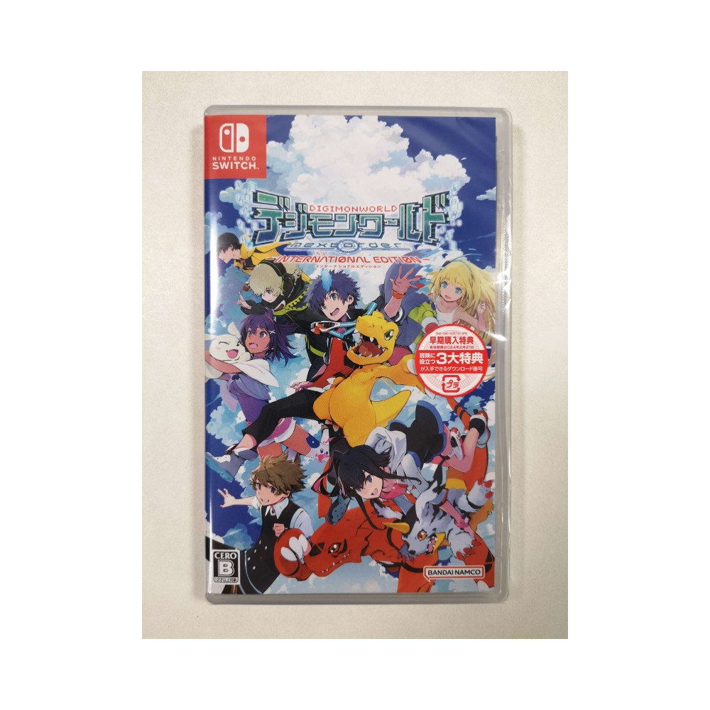 DIGIMON WORLD: NEXT ORDER - INTERNATIONAL EDITION SWITCH JAPAN NEW GAME IN ENGLISH