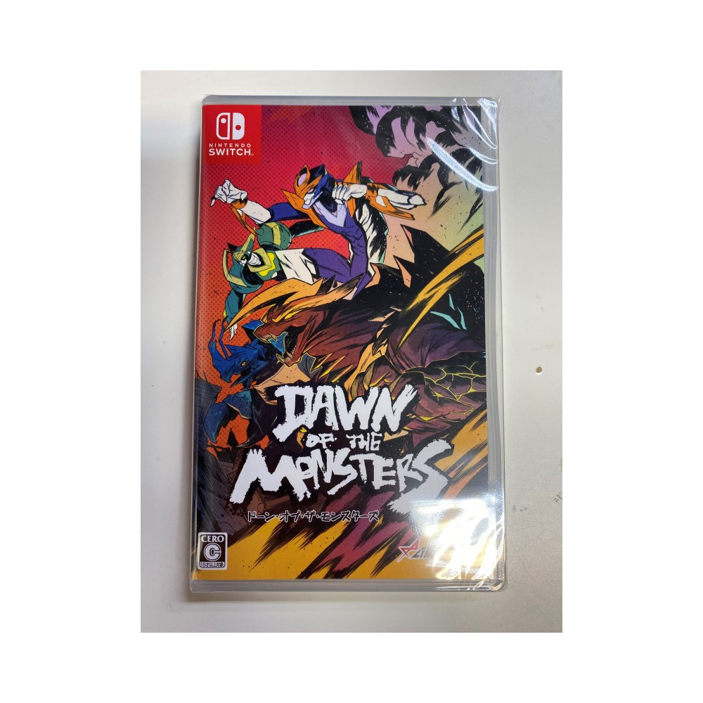 DAWN OF THE MONSTERS SWITCH JAPAN NEW GAME IN ENGLISH/FRANCAIS
