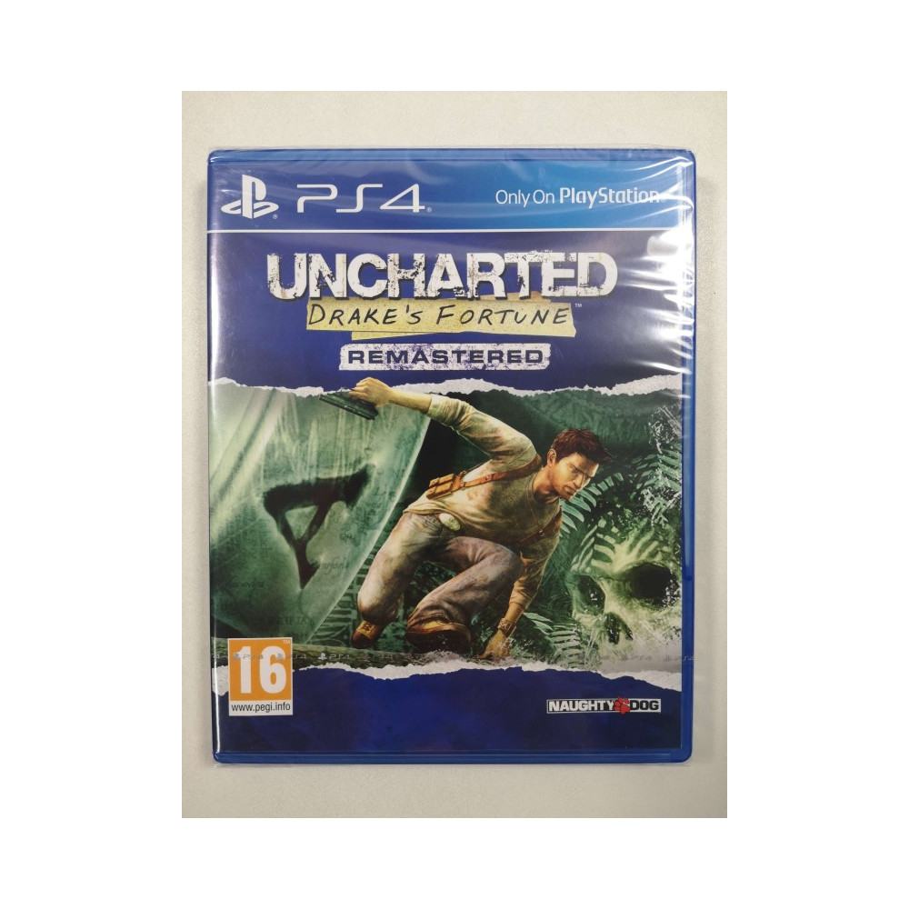 UNCHARTED : DRAKE S FORTUNE REMASTERED PS4 UK NEW (EN/FR/DE/ES/IT/PT)