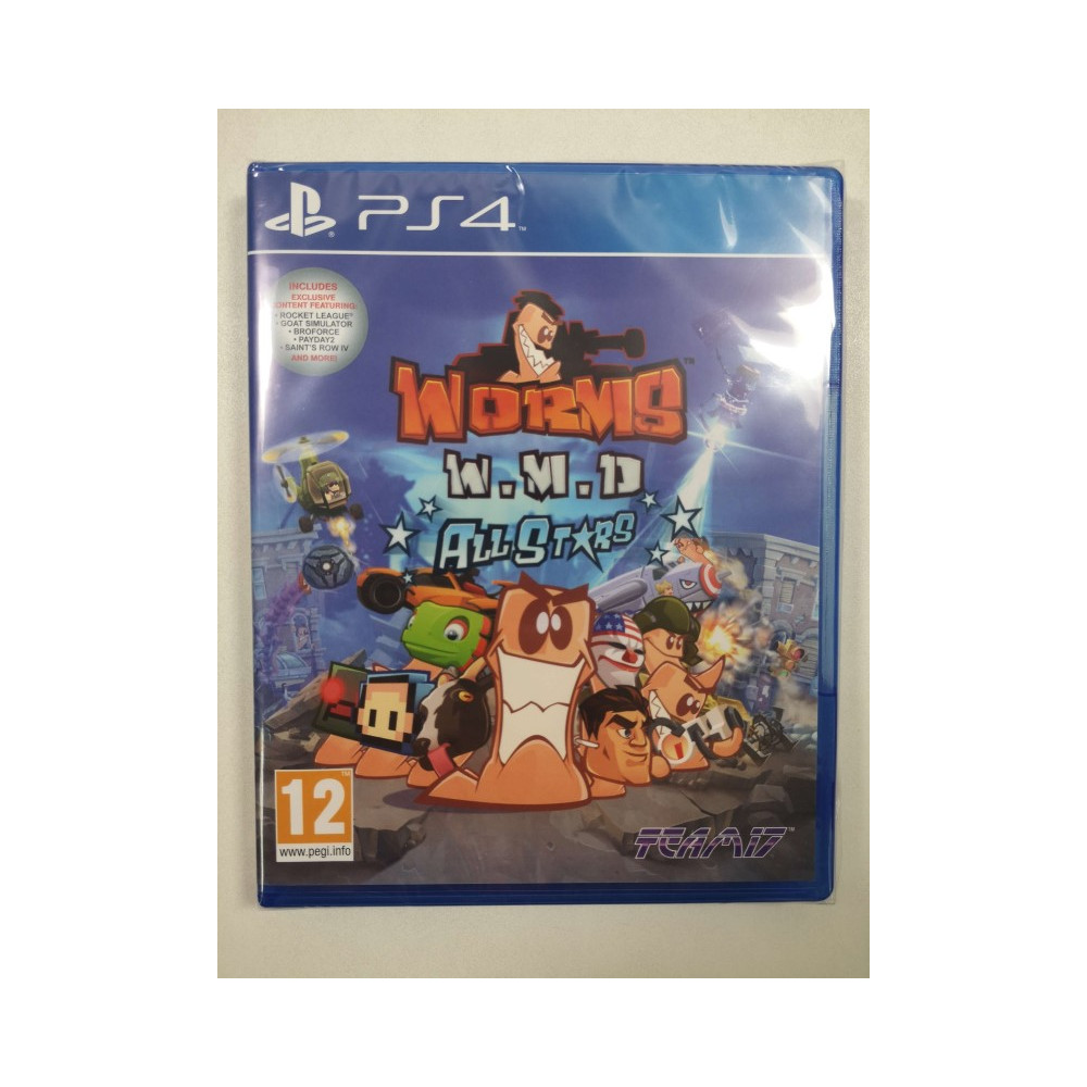 WORMS WMD ALL STARS PS4 UK NEW