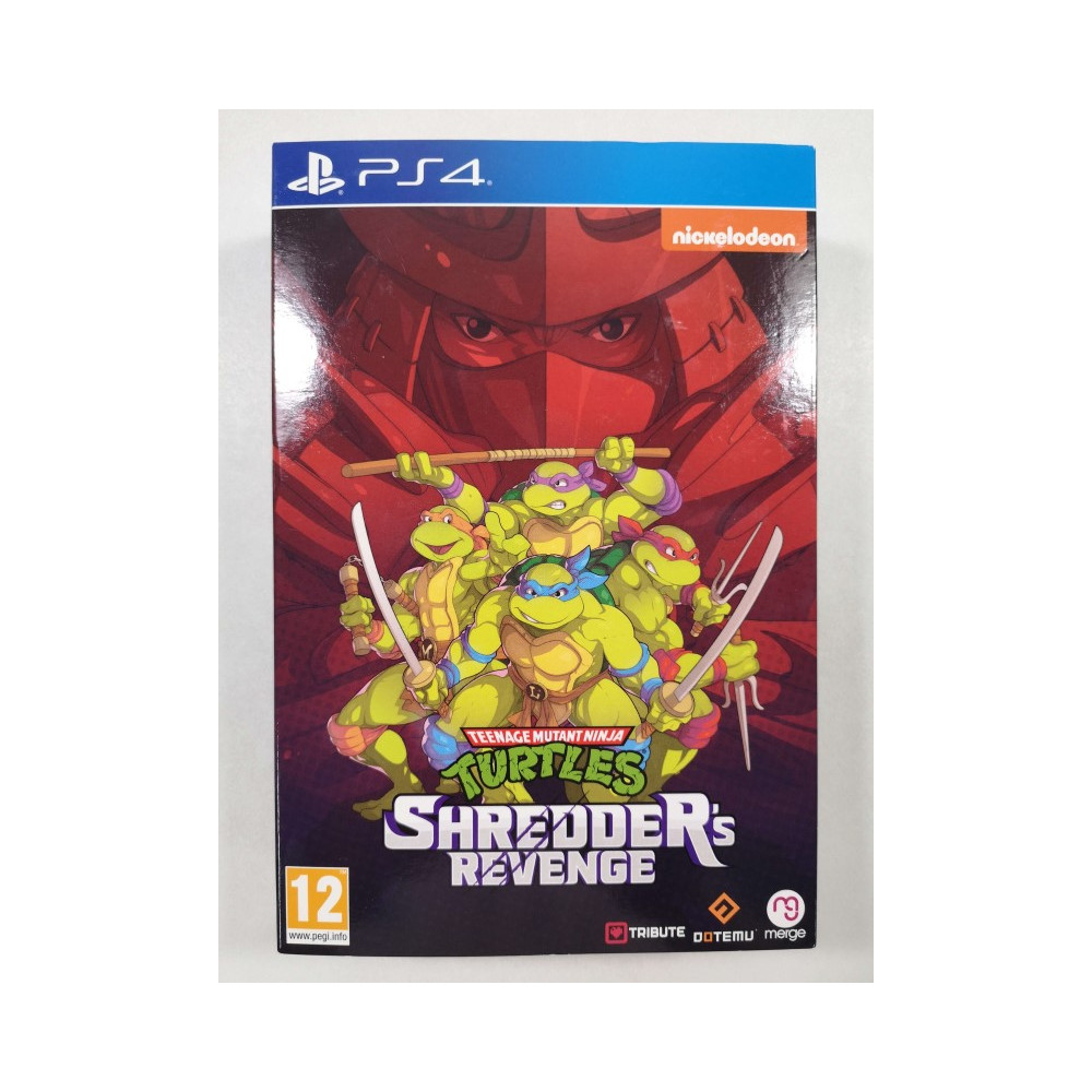 TEENAGE MUTANT NINJA TURTLES : SHREDDER S REVENGE - SPECIAL EDITION - PS4 EURO OCCASION (EN/FR/ES/DE/IT/PT)