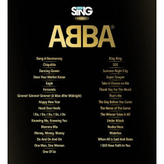 LET S SING ABBA + 2 MICRO SWITCH EURO NEW (EN/FR/DE/ES/IT/PL/JP)