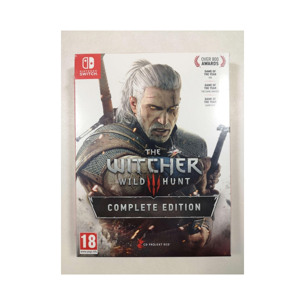 THE WITCHER III WILD HUNT - COMPLETE EDITION - SWITCH UK NEW (EN/FR/DE/ES/IT)