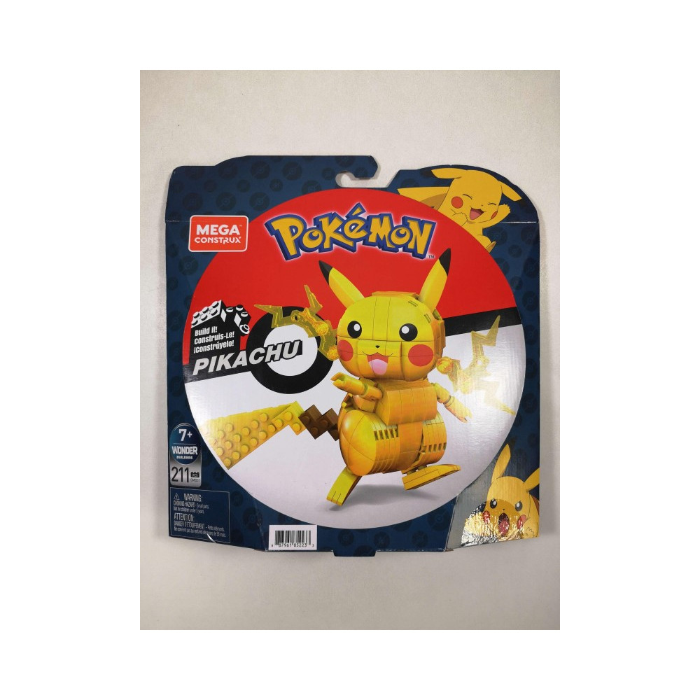 Trader Games MEGA CONSTRUX POKEMON PIKACHU 211 PIECES sur Figurines