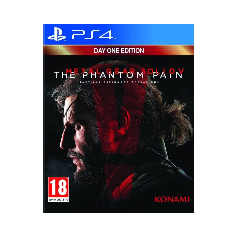 METAL GEAR SOLID V THE PHANTOM PAIN DAY ONE PS4 FR OCCASION