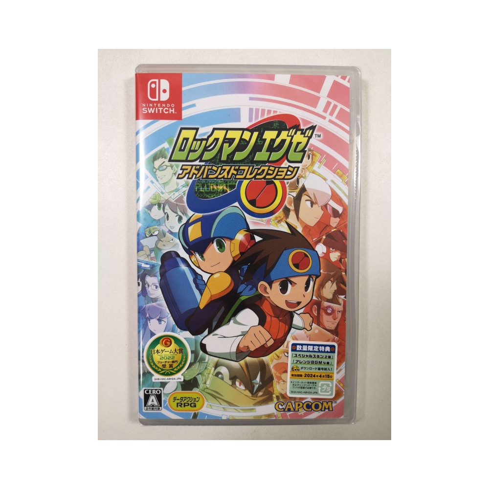 ROCKMAN (MEGAMAN) BATTLE NETWORK LEGACY COLLECTION  SWITCH JAPAN GAME IN ENGLISH NEW