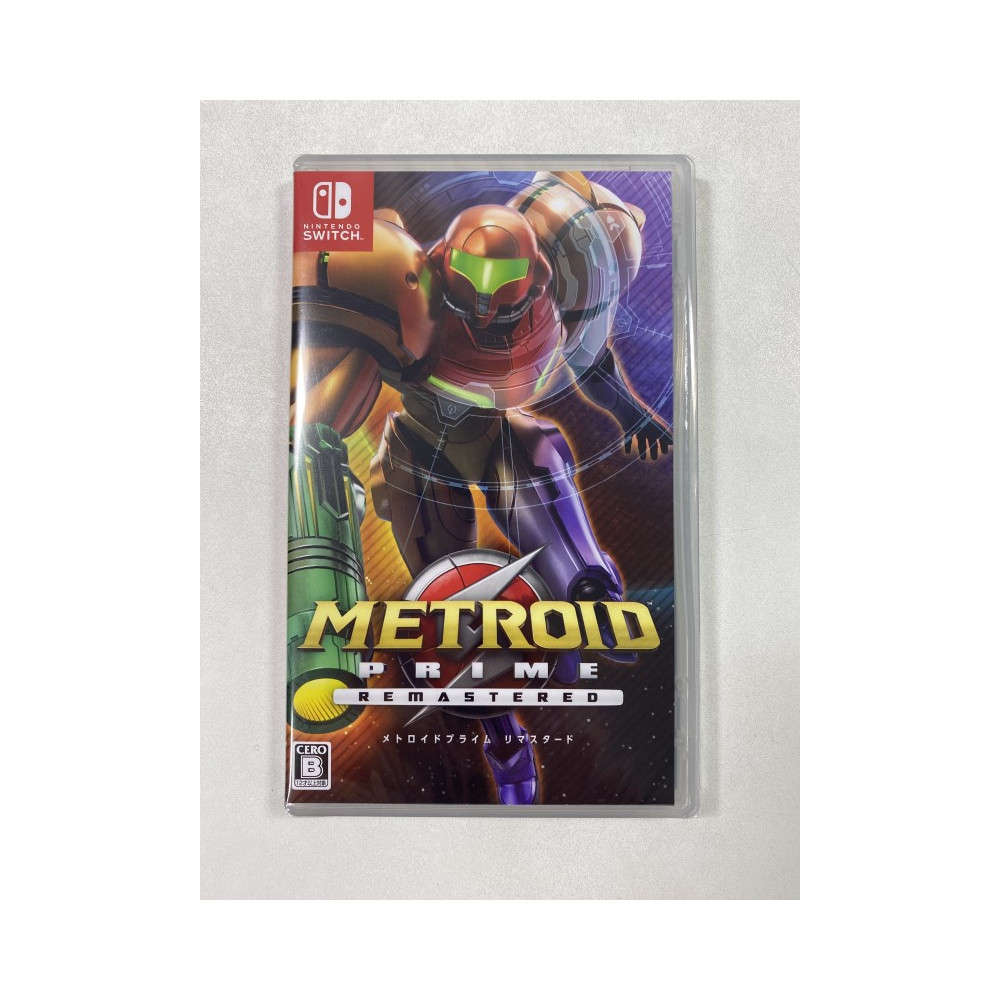 METROID PRIME REMASTERED SWITCH JAPAN NEW GAME IN EN/FR/ES/DE/IT/HL/JP/KO/ZH