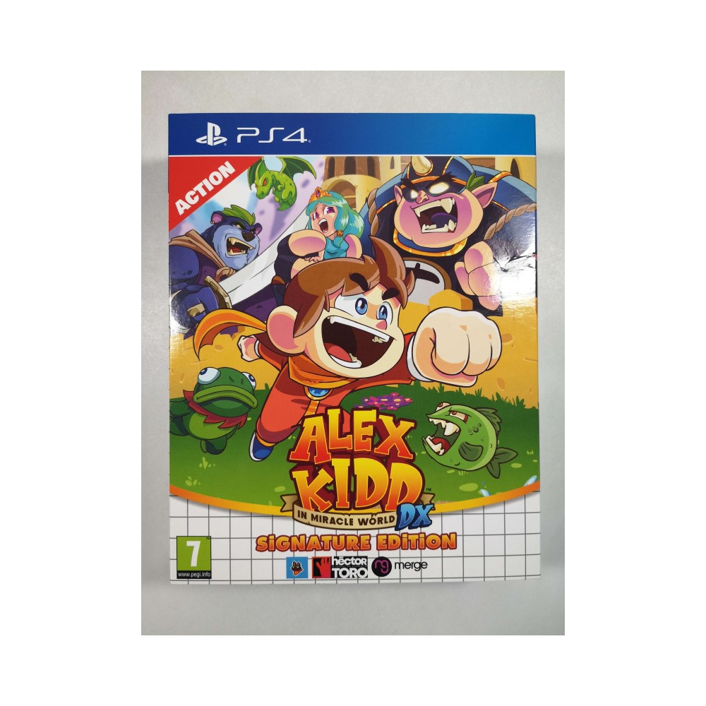 ALEX KIDD IN MIRACLE WORLD DX - SIGNATURE EDITION - PS4 EURO NEW (EN/FR/DE/ES/IT/PT)