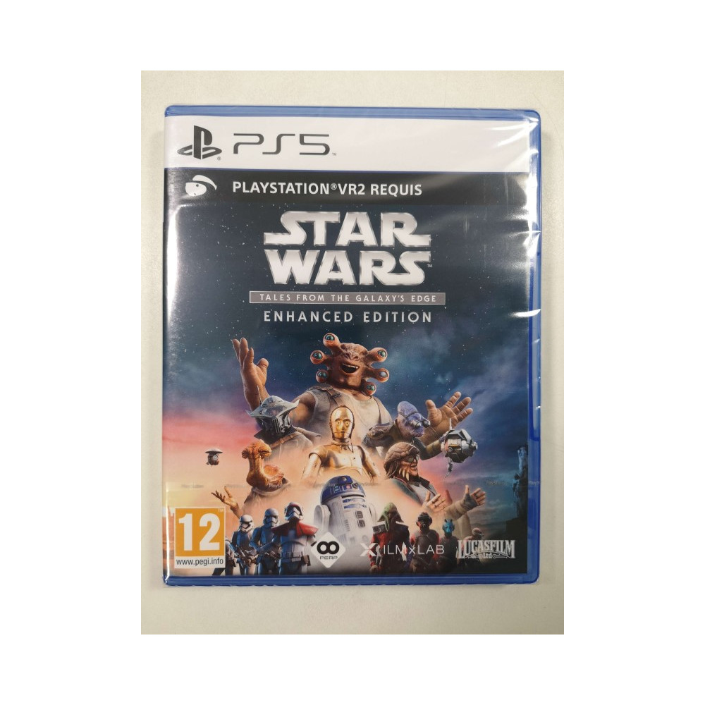 STAR WARS TALES FROM THE GALAXY S EDGE - ENHANCED EDITION - (PSVR2 REQUIS) PS5 EURO NEW (EN/FR/ES/IT)