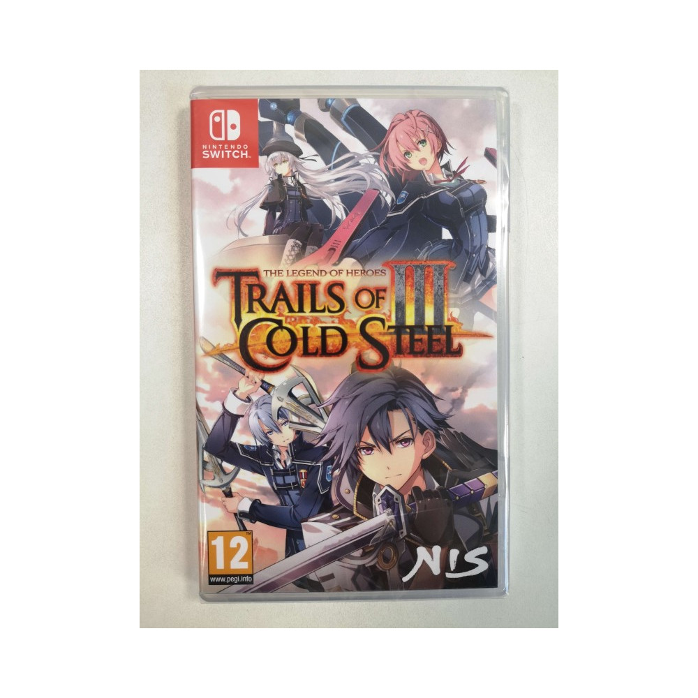 THE LEGEND OF HEROES TRAILS OF COLD STEEL III SWITCH UK NEW (EN/FR)