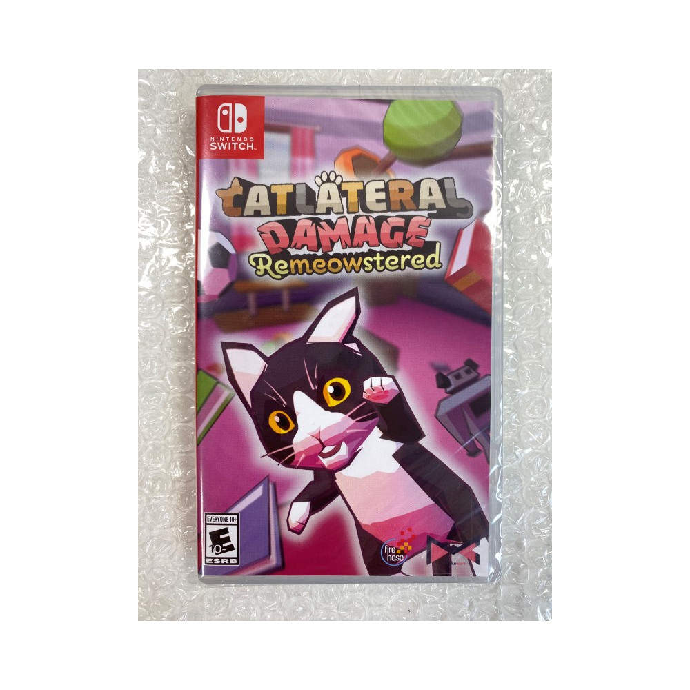 CATLATERAL DAMAGE: REMEOWSTERED SWITCH USA NEW GAME IN ENGLISH/FR/DE/ES/IT/PT(LIMITED RUN GAMES)