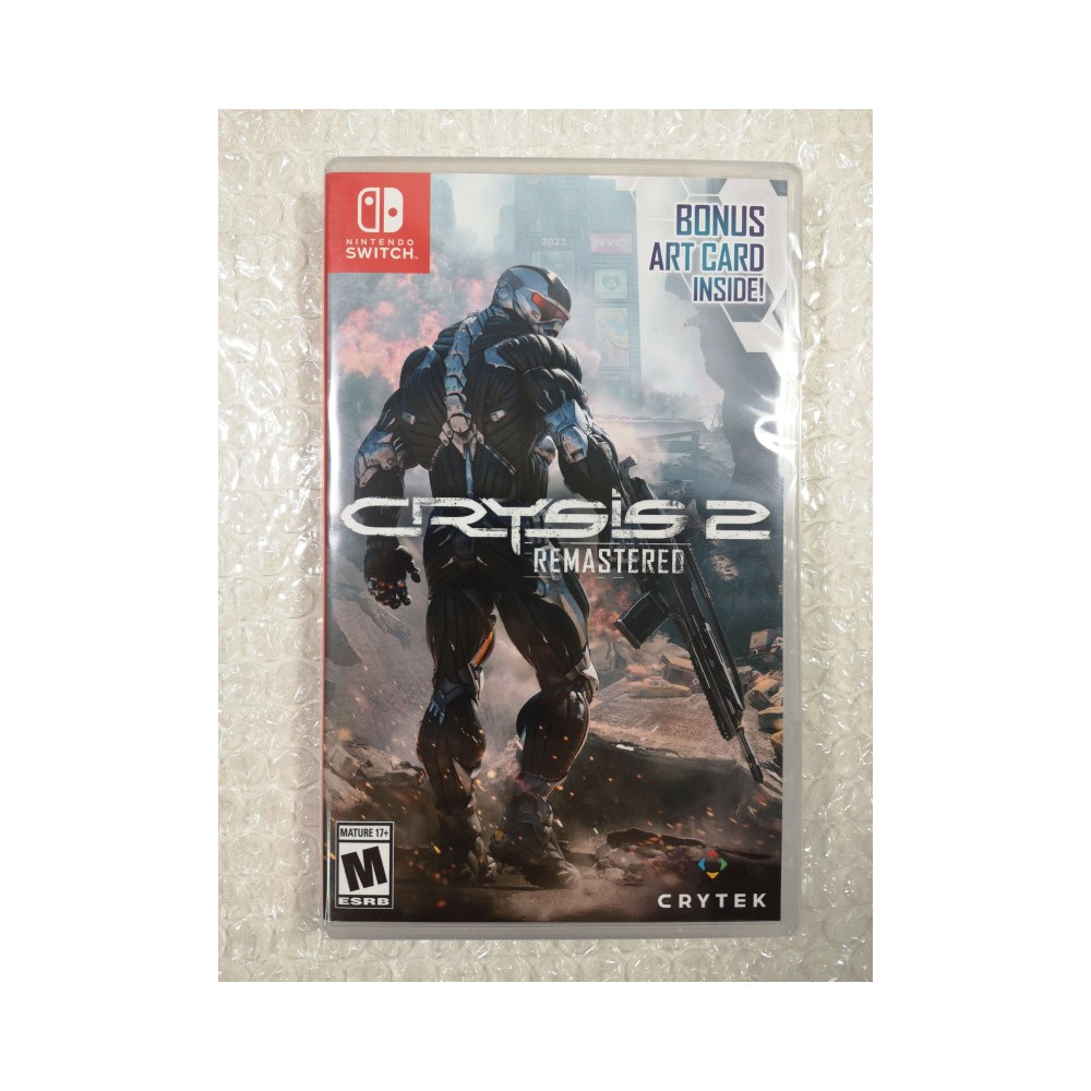 CRYSIS 2 REMASTERED SWITCH USA NEW (EN/FR/DE/ES/IT)