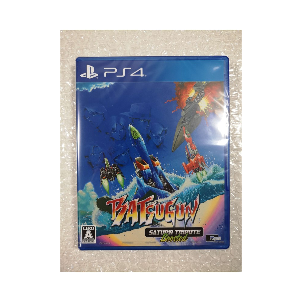 BATSUGUN SATURN TRIBUTE BOOSTED PS4 JAPAN NEW (GAME IN ENGLISH / JAPANESE)