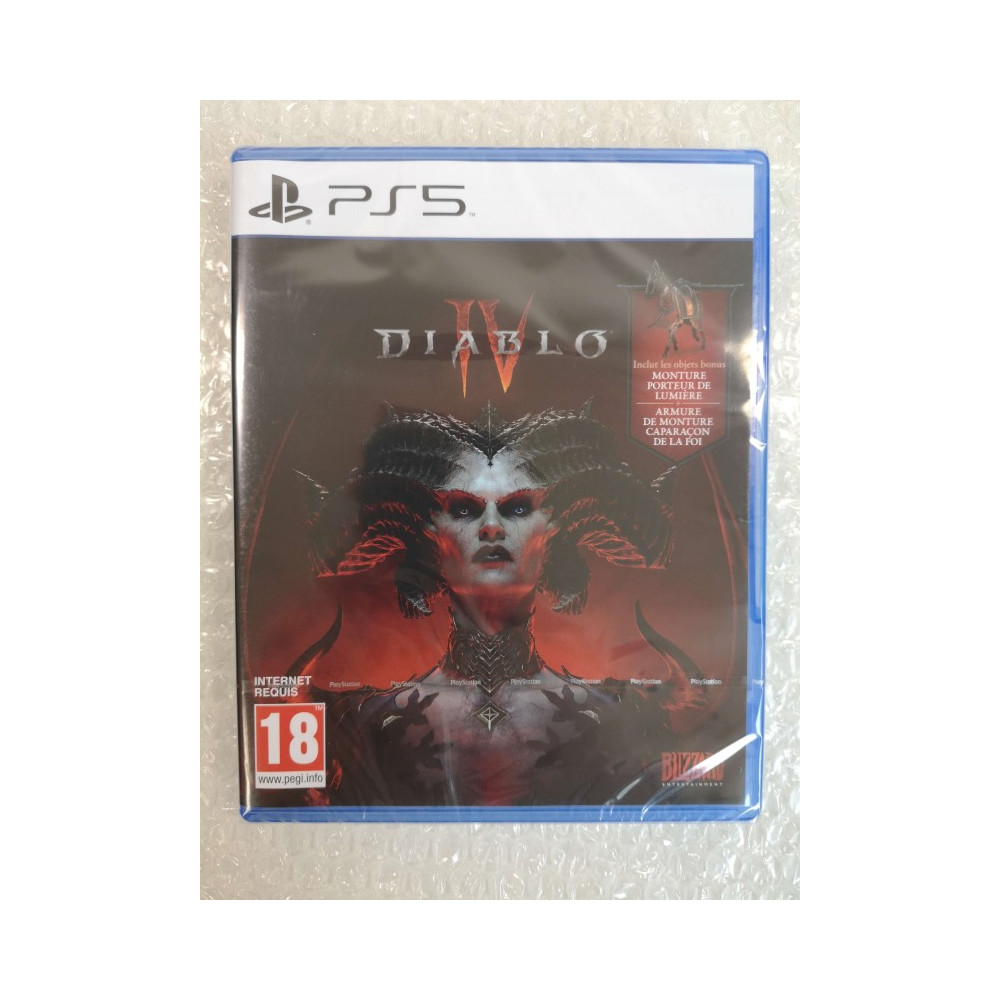 DIABLO IV (4) PS5 FR NEW (INTERNET REQUIRED) (EN/FR/DE/ES/IT/PT)