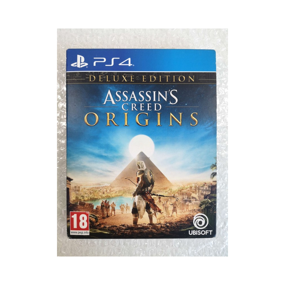 ASSASSIN S CREED ORIGINS - DELUXE EDITION (DLC USED) - PS4 FR OCCASION (EN/FR/DE/ES/IT/PT)