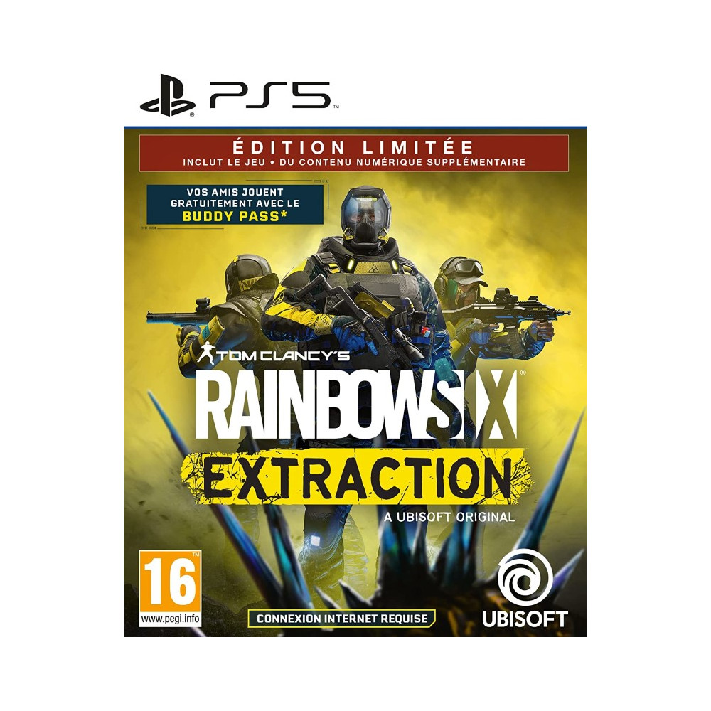 RAINBOW SIX EXTRACTION - EDITION LIMITEE - (DLC NOT INCLUED) PS5 FR OCCASION (EN/FR/DE/ES/IT/PT)