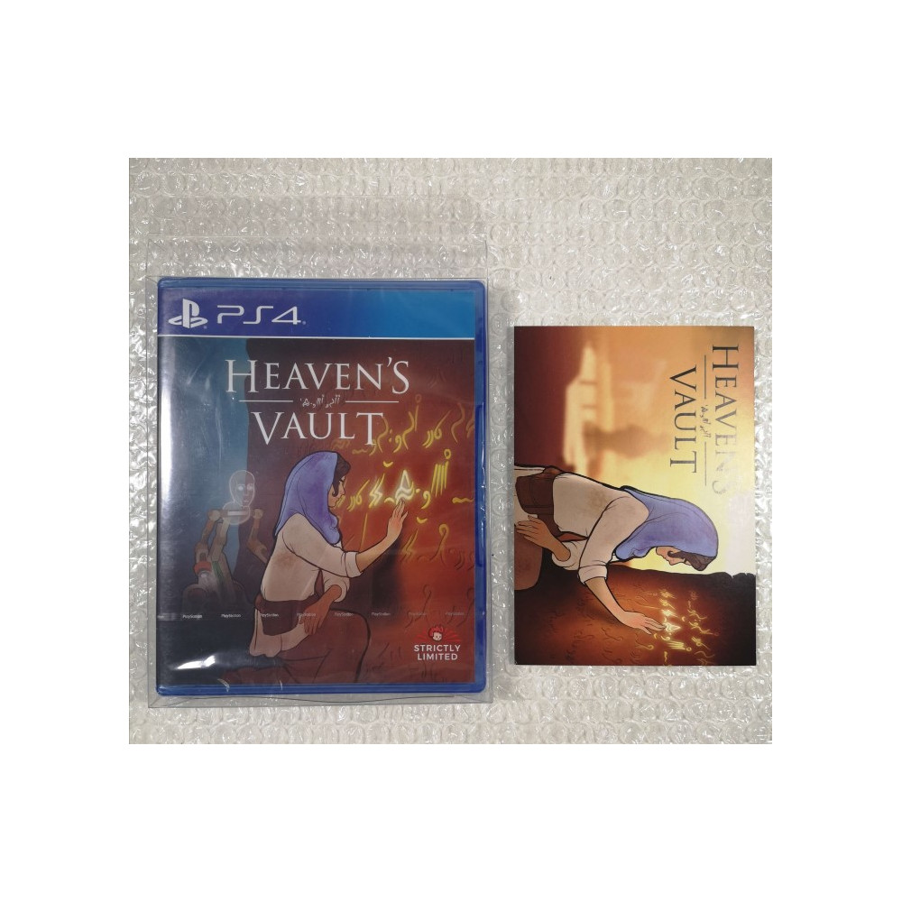 HEAVEN S VAULT (1000EX.) PS4 UK NEW (+ BONUS CARD) (EN) (STRICTLY LIMITED 70)