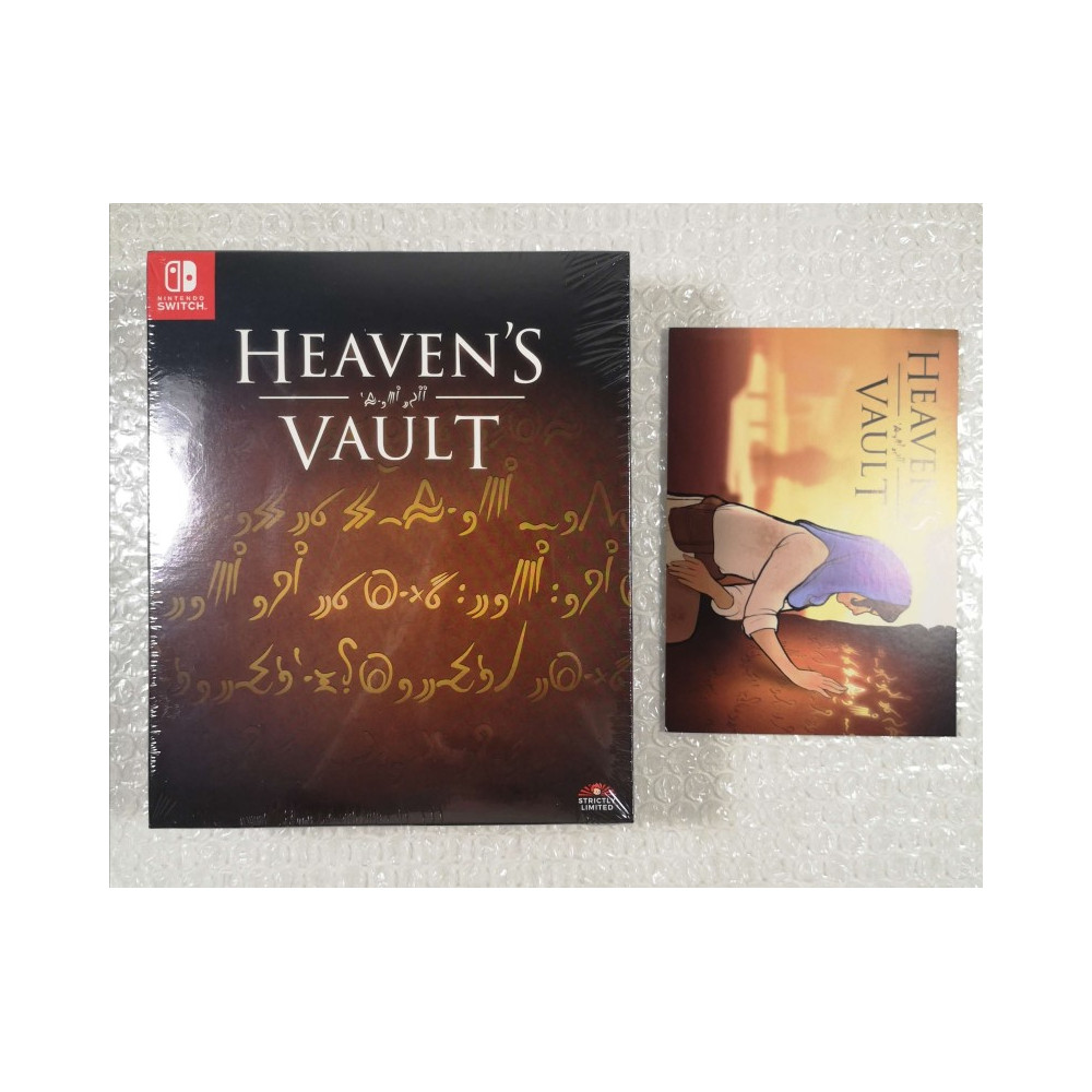 HEAVEN S VAULT - SPECIAL EDITION - (900EX.) SWITCH UK NEW (+ BONUS CARD) (EN) (STRICTLY LIMITED 70)