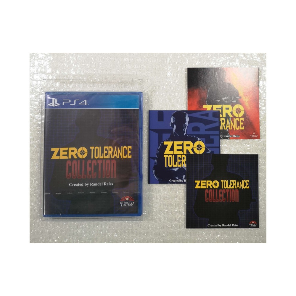 ZERO TOLERANCE COLLECTION (1200EX.) PS4 UK NEW (+ BONUS CARD) (EN) (STRICTLY LIMITED 67)
