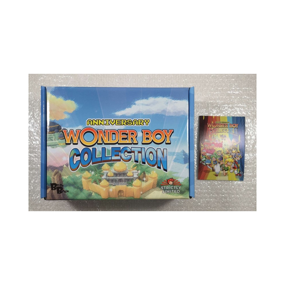 WONDER BOY ANNIVERSARY COLLECTION - COLLECTOR S EDITION - (1500EX.) PS5 UK NEW (+ BONUS CARD) (STRICTLY LIMITED 64)