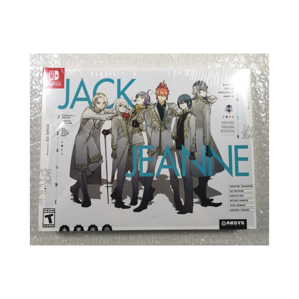 JACK JEANNE - BRONZE EDITION - SWITCH USA NEW (GAME IN ENGLISH)