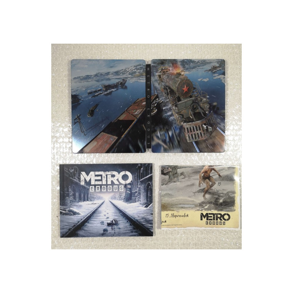 METRO EXODUS - AURORA EDITION - PS4 FR OCCASION (EN/FR/DE/ES/IT)