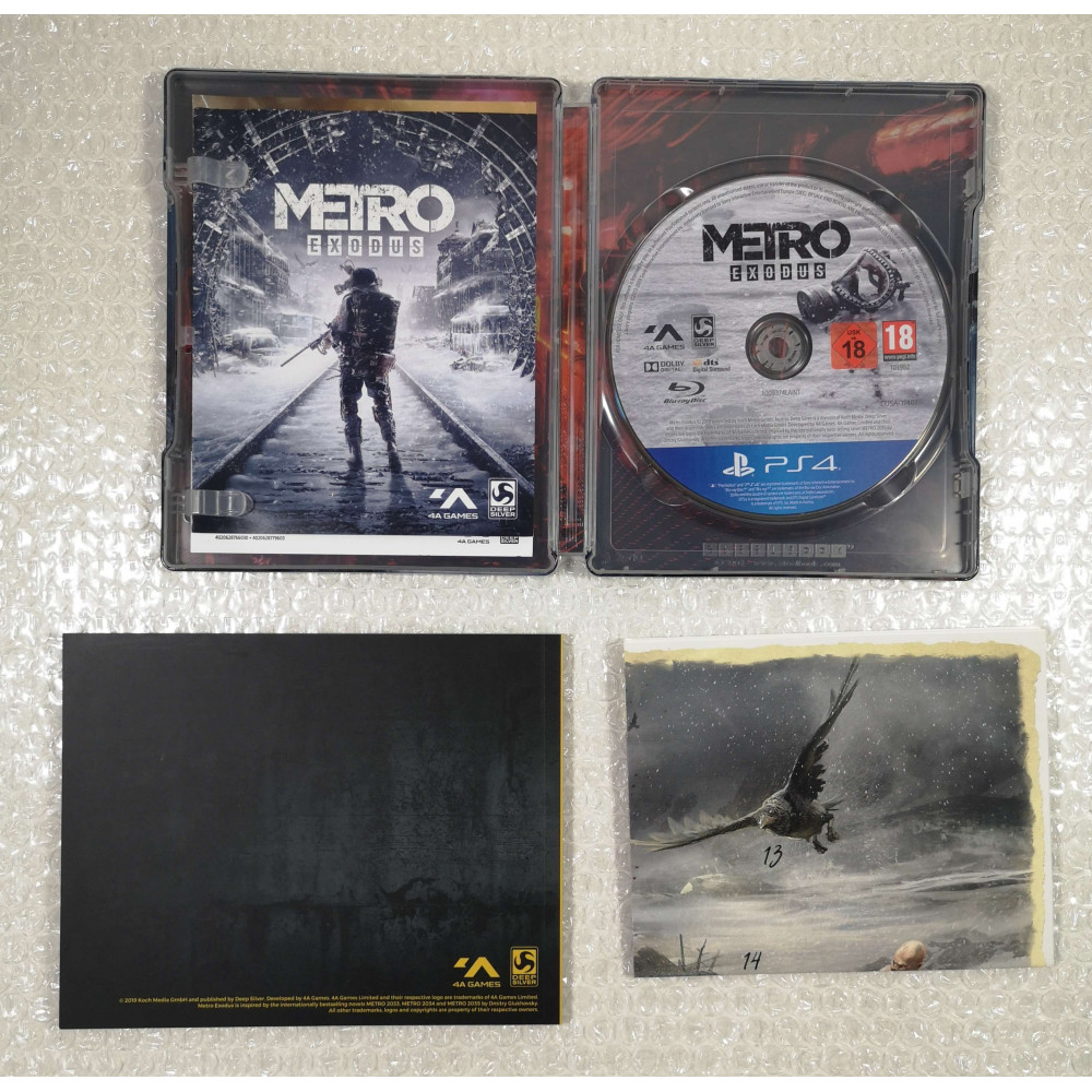 METRO EXODUS - AURORA EDITION - PS4 FR OCCASION (EN/FR/DE/ES/IT)