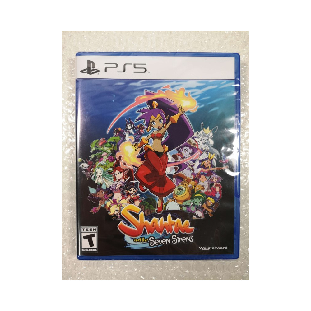 SHANTAE AND THE SEVEN SIRENS PS5 USA (GAME IN ENGLISH/FR/DE/ES/IT/PT) (LIMITED RUN GAMES 007)