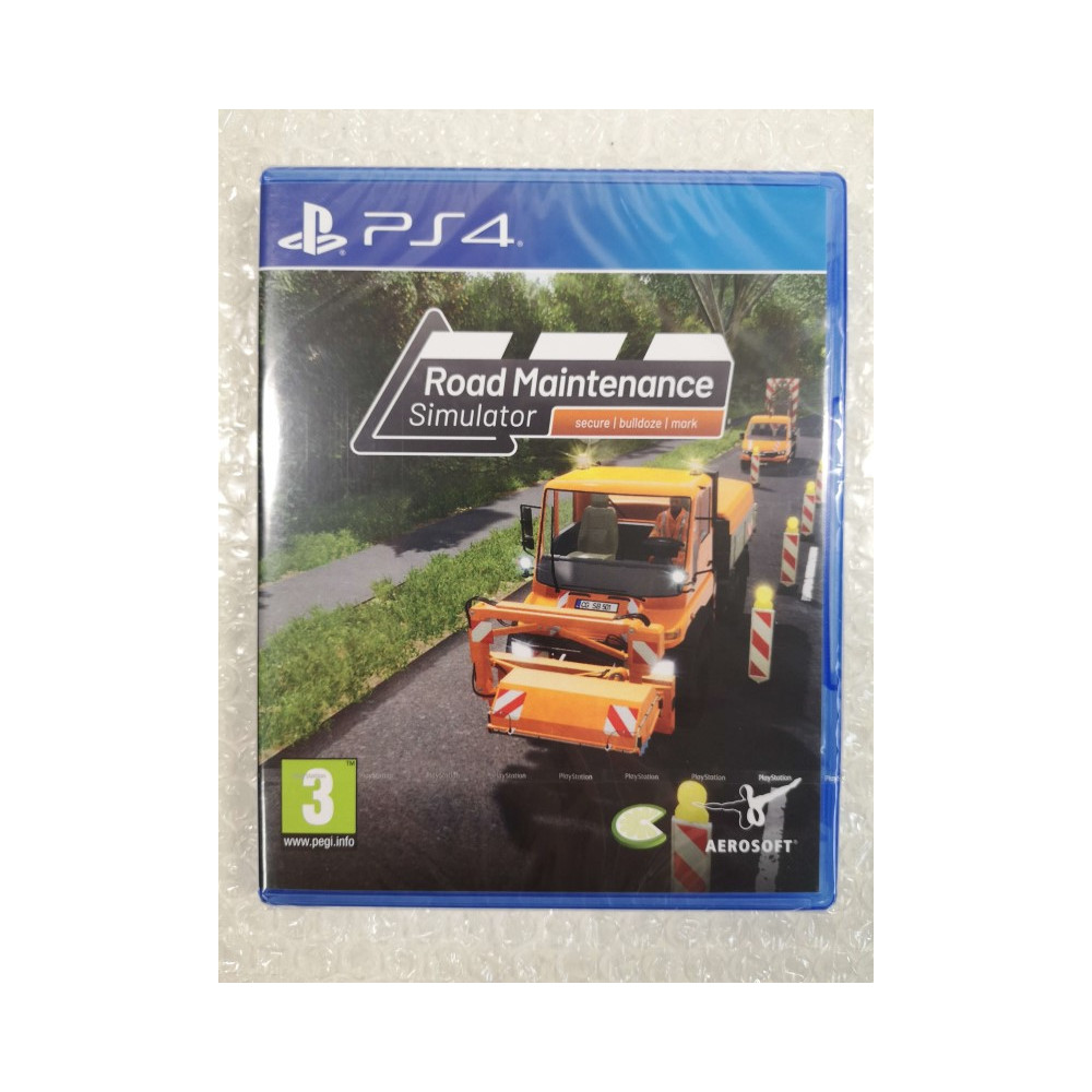 ROAD MAINTENANCE SIMULATOR PS4 UK NEW (GAME IN ENGLISH/DE/PT)