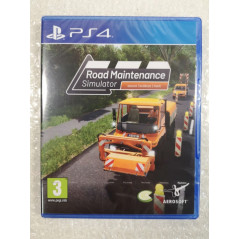 ROAD MAINTENANCE SIMULATOR PS4 UK NEW (GAME IN ENGLISH/DE/PT)