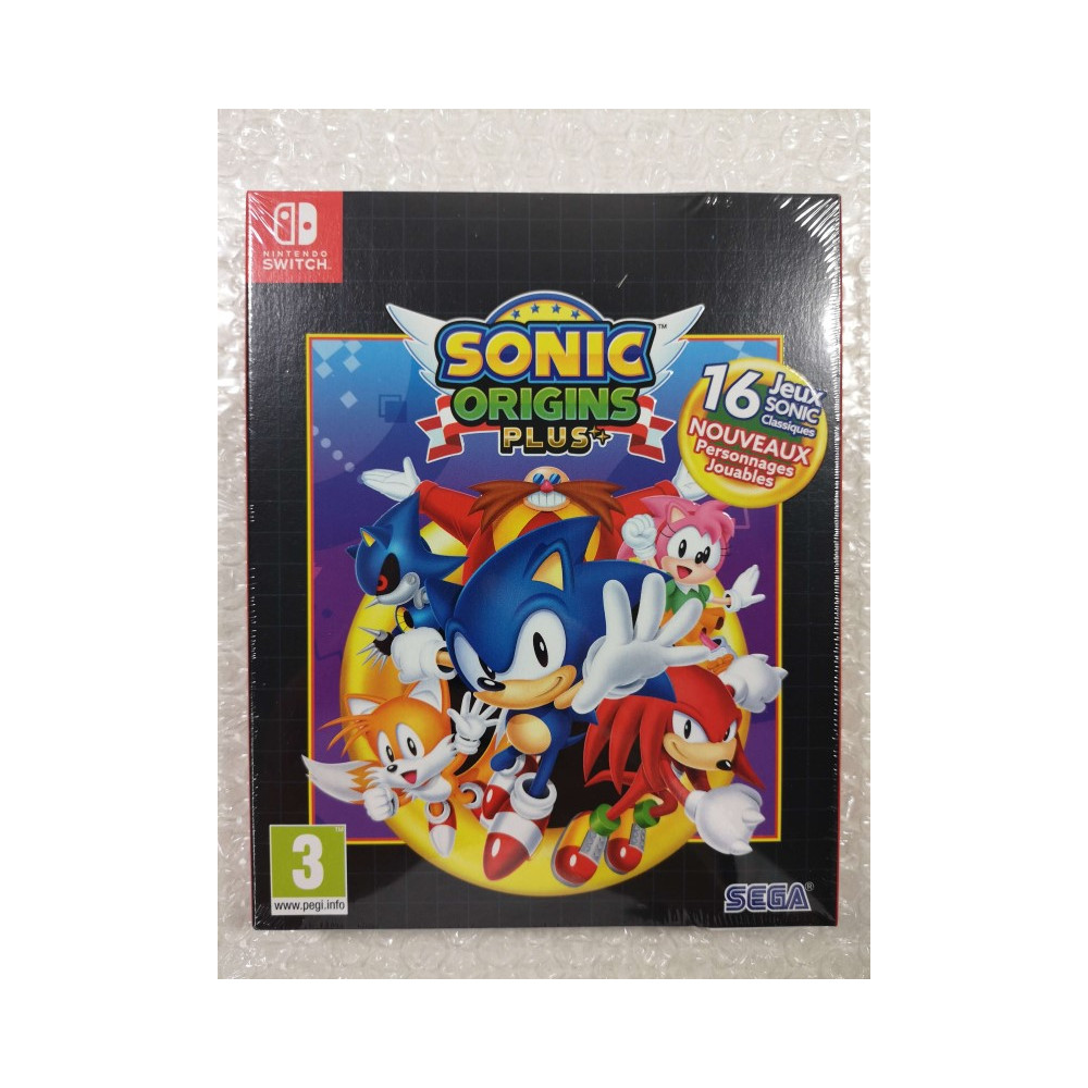 SONIC ORIGINS PLUS SWITCH FR NEW (GAME IN ENGLISH/FR/DE/ES/IT/PT)