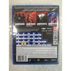 WOLFENSTEIN - ALT HISTORY COLLECTION PS4 UK NEW (GAME IN ENGLISH/FR/ES/IT)