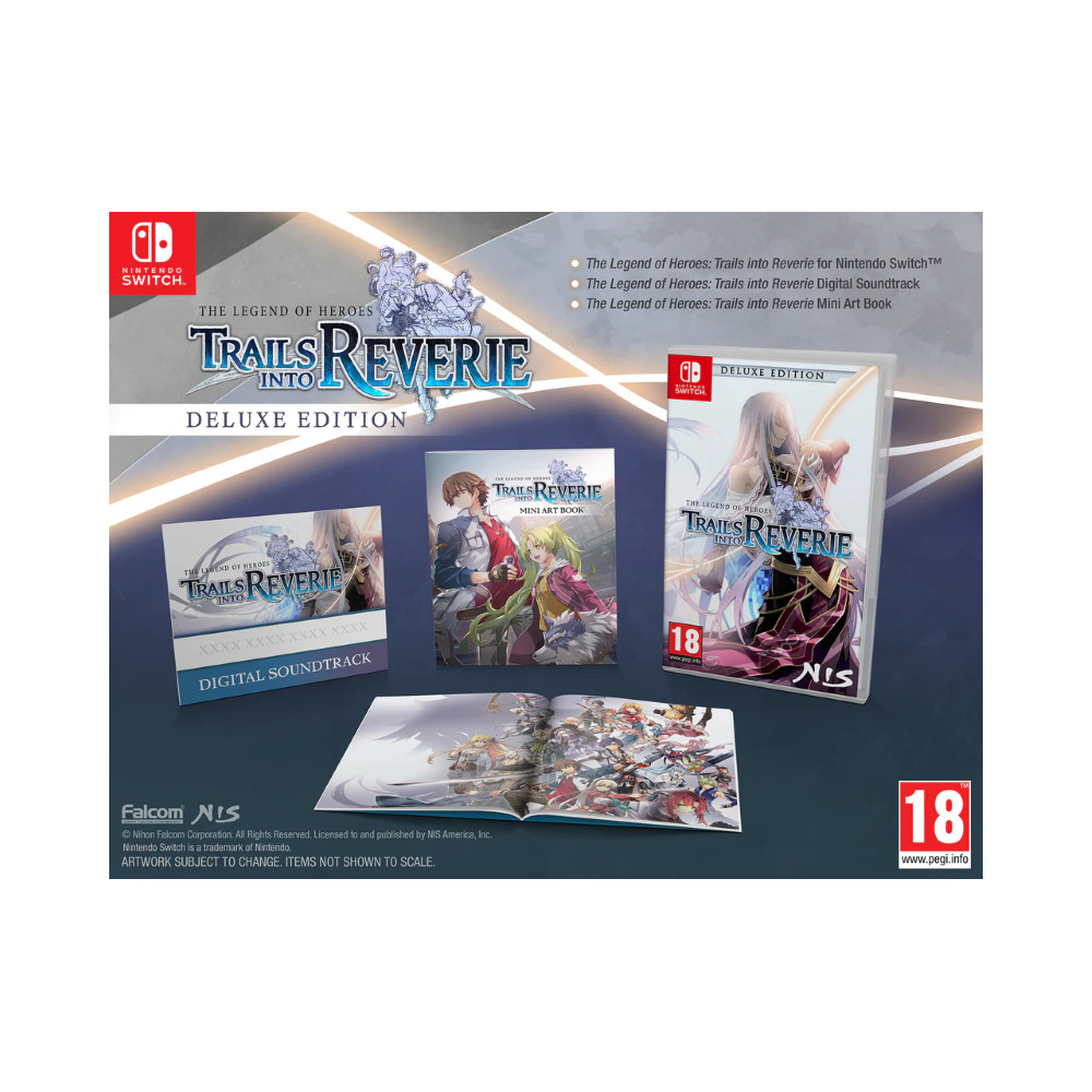 THE LEGEND OF HEROES: TRAILS INTO REVERIE - DELUXE EDITION - SWITCH UK NEW (GAME IN ENGLISH)