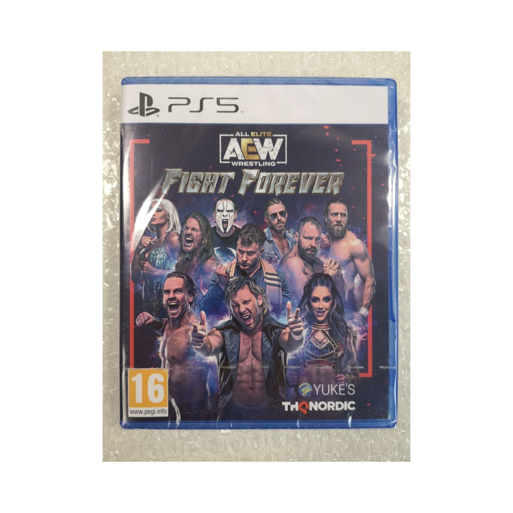 AEW ALL ELITE WRESTLING FIGHT FOREVER PS5 EURO NEW (GAME IN ENGLISH/FR/DE/ES/PT)
