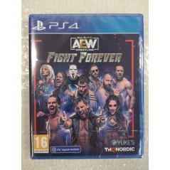 AEW ALL ELITE WRESTLING FIGHT FOREVER PS4 EURO NEW (GAME IN ENGLISH/FR/DE/ES/PT)