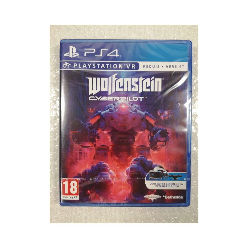 WOLFENSTEIN CYBERPILOT PS4 EURO NEW (EN/FR/ES/IT) (PLAYSTATION VR REQUIS)